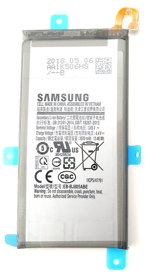 Samsung SM-A605F Galaxy A6+ (2018) Battery 3500 mAh - EB-BJ805ABE - GH82-16480A 