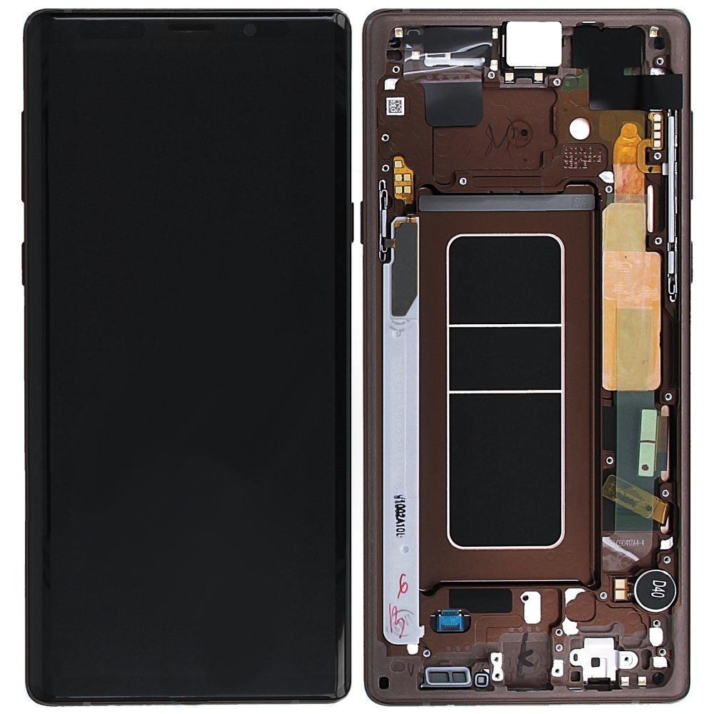 Samsung N960F Galaxy Note 9 LCD Display + Touchscreen + Frame GH97-22269D;GH97-22270D Metallic Copper