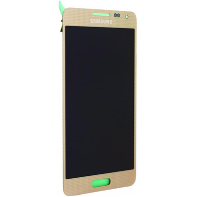 Samsung G850F Galaxy Alpha LCD Display + Touchscreen GH97-16386B Gold