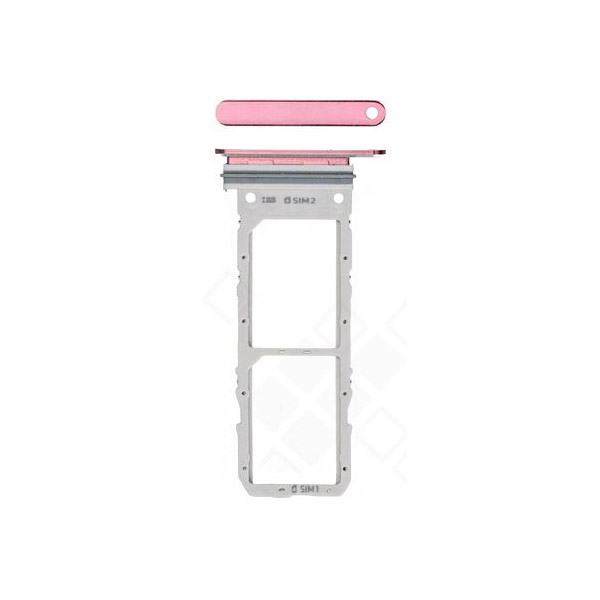Samsung N970F Galaxy Note 10 Simcard holder + Memorycard Holder (Single-SIM Aura Pink