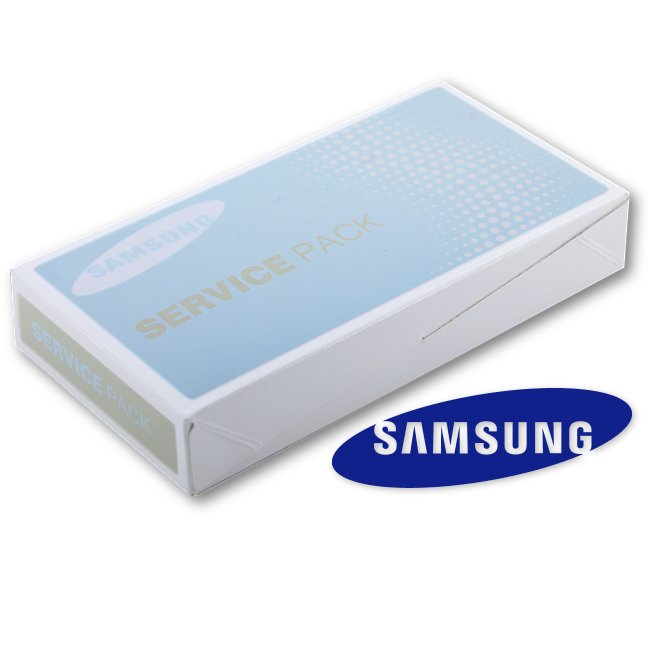 Samsung SM-A908F Galaxy A90 5G LCD Display + Touchscreen + Frame - GH82-21092B/GH82-21606B/GH82-21530B - White