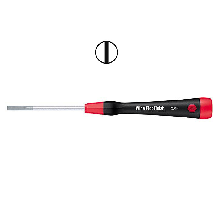Wiha 260P PicoFinish Schroevendraaier - Slot - 1,8 x 40mm - 00480;42386 