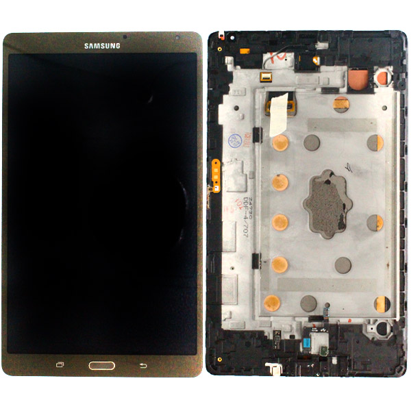 Samsung T700 Galaxy Tab S 8.4 LCD Display + Touchscreen + Frame  Gold
