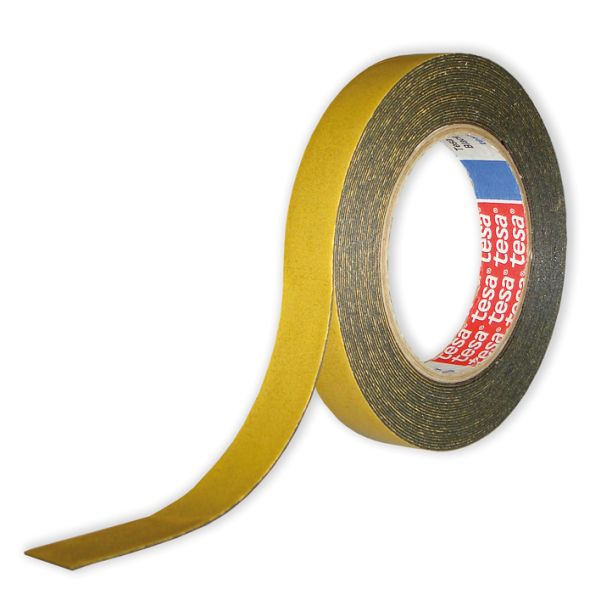 Tesa 51965 - Double Sided Black Tape 5mm x 50m