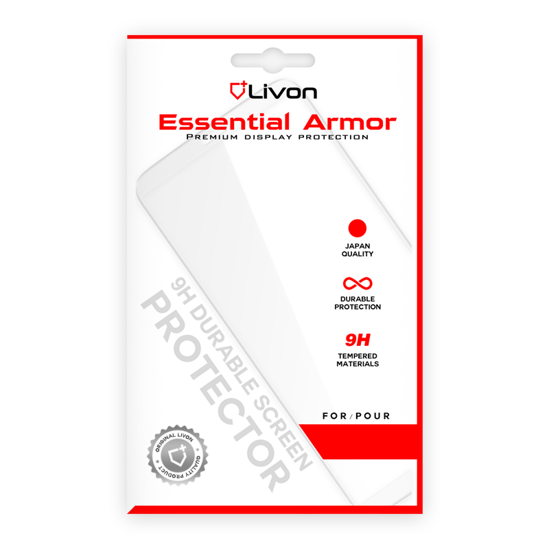 Livon  Xiaomi Mi Play Tempered Glass 0,3mm - 2.5D 