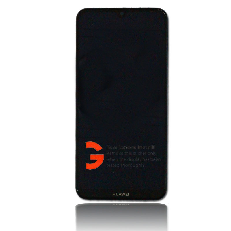 Huawei Y7 (2019) (DUB-LX1) LCD Display + Touchscreen + Frame Incl. Battery and Parts 02352KCV Black